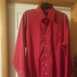 Arrow Maroon button-down shirt